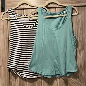 J.Crew Factory Cotton tank tops